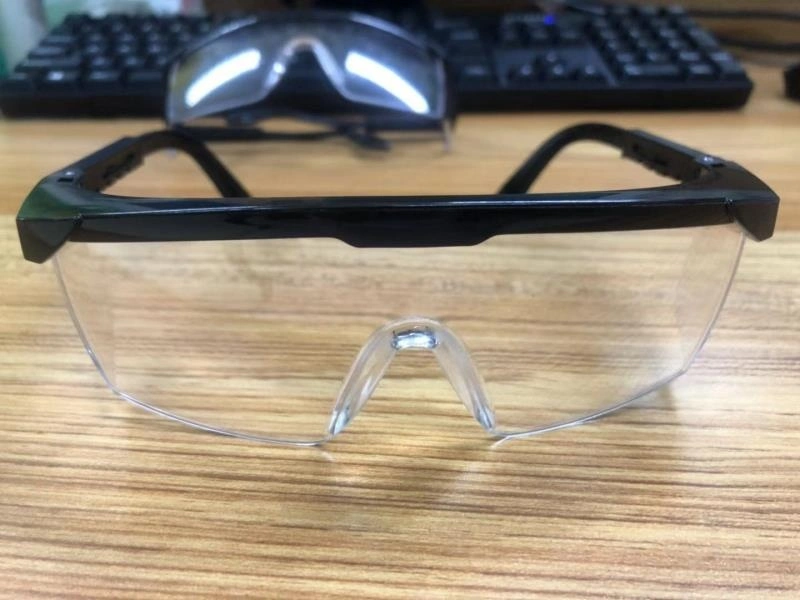 Arm Adjustable Safety Glass Transparent/Clear Lens