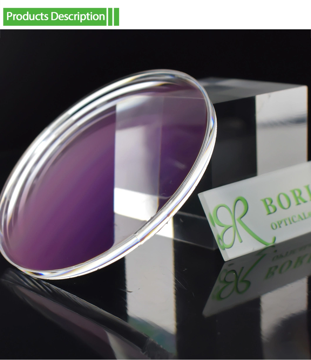 Boris 1.591 Polycarbonate Single Vision Hmc EMI Optical Lenses