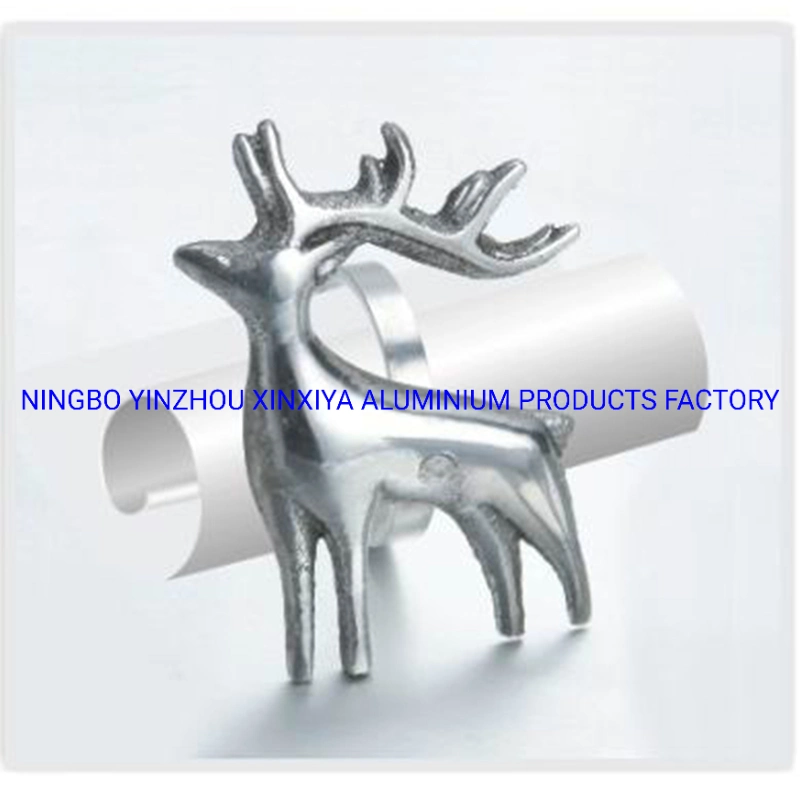 Aluminum Metal Napkin Rings Holders for Party Dinner Table Decoration