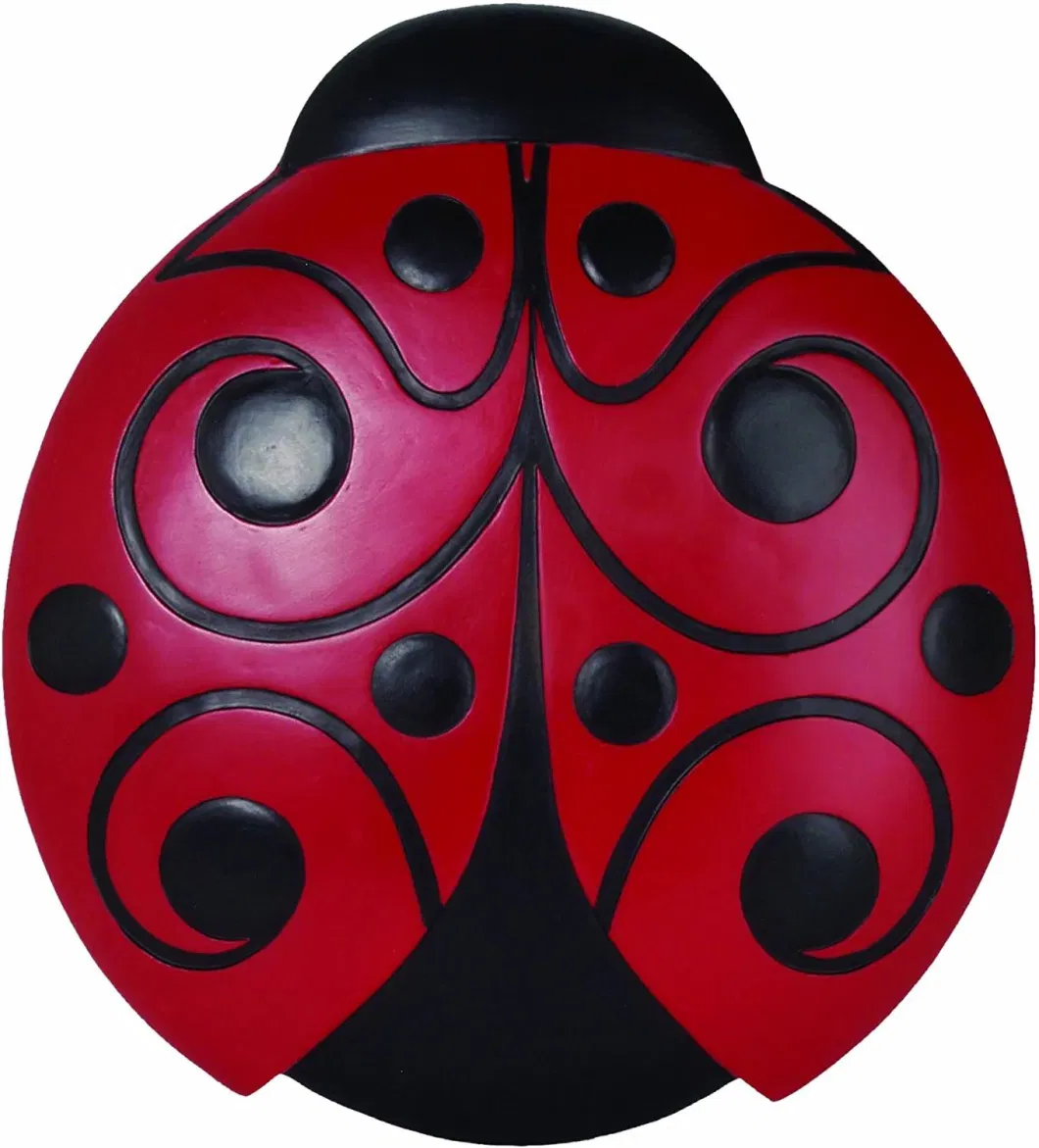 Ladybug Stepping Stone Decorative Stone for Garden