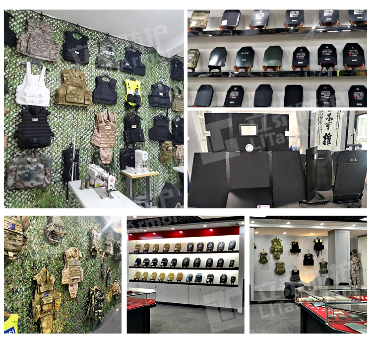 Double Safe Customized Nij III/Nij IV Ceramic Hard Aluminum Oxide/Silicon Carbide Bulletproof Plate for Body Armor