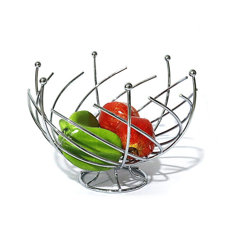 Goldmak Creative Metal Display Rack Fruit Basket Wire Rack Counter Display Stand