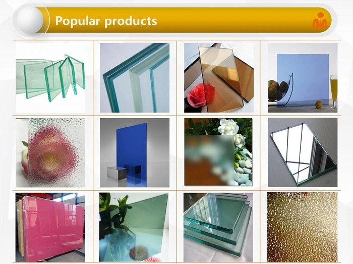 2mm Thin Samll Piece Clear Float Glass Photo Frame Building