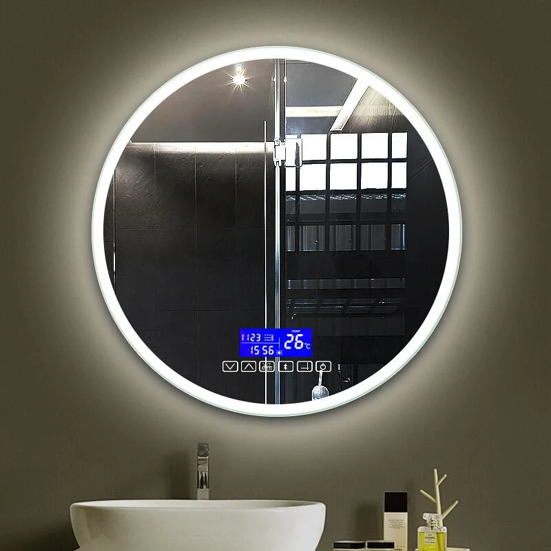 Horizontally or Vertically Hang Bathroom Wall LED Mirror