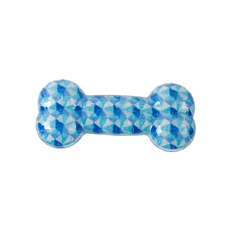 Fashionable New Design and Color Texture Four Colors Non-Woven Pet Dog Bone Toy