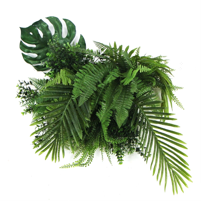 25cm Artificial Frame Plant Wall Hanging Decoration for Indoor Outdoor