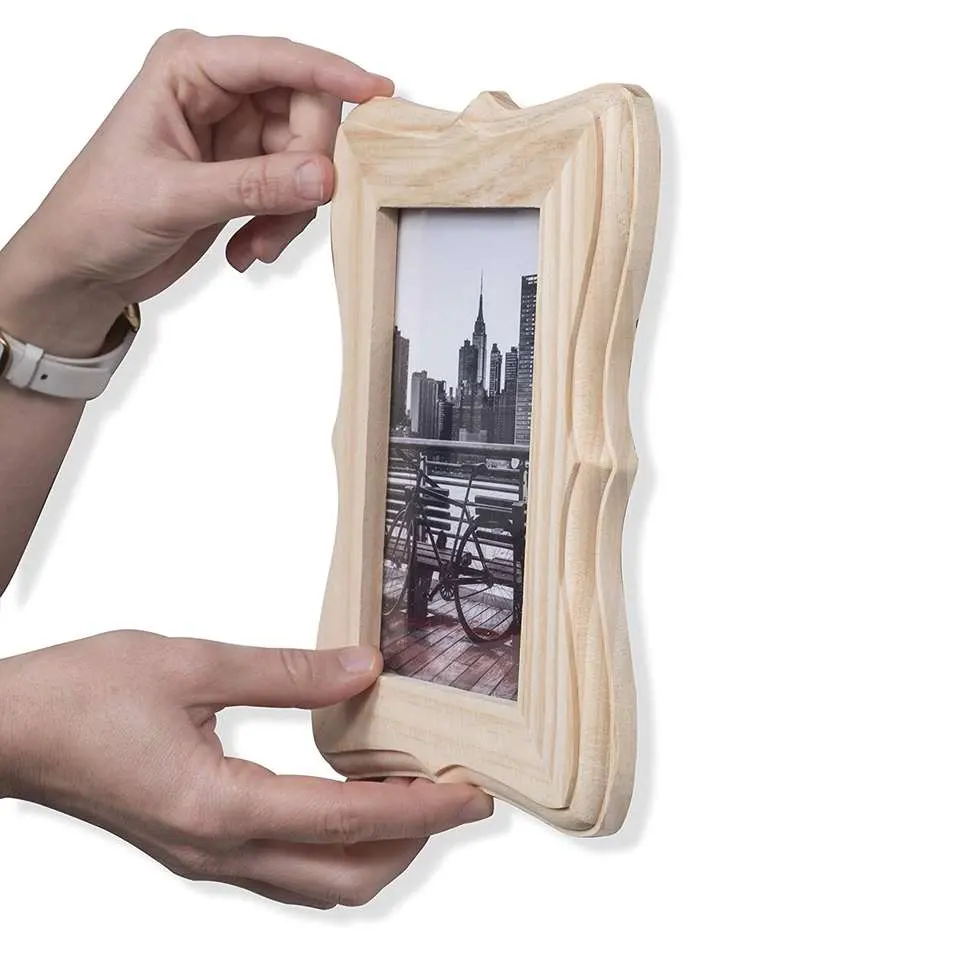 Factory Price Hot Sale Natural Wooden/Wood 8X7 Photo Frames