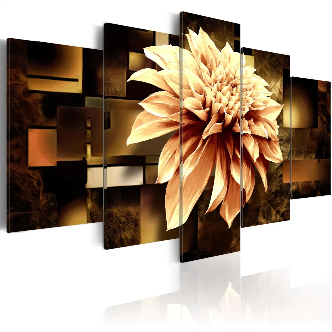 Canvas Printing Flower Pop Print Oil Pictures Abstract Decorative Painting Wall Art