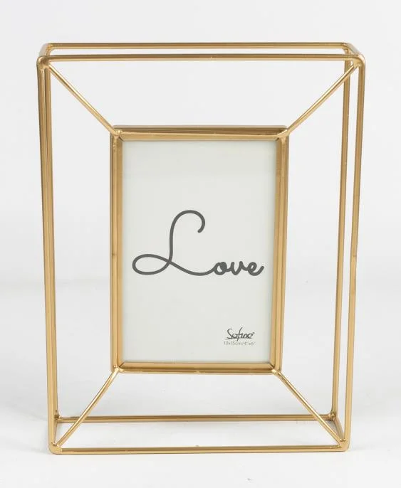 Decorative Photo Frame with Clear Front Glass Cover Picture Frame