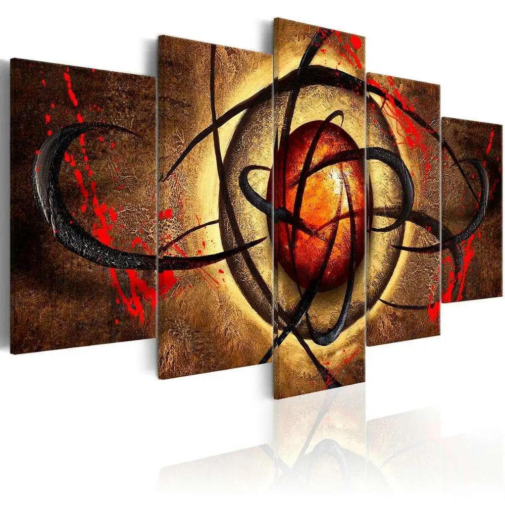 Canvas Printing Flower Pop Print Oil Pictures Abstract Decorative Painting Wall Art