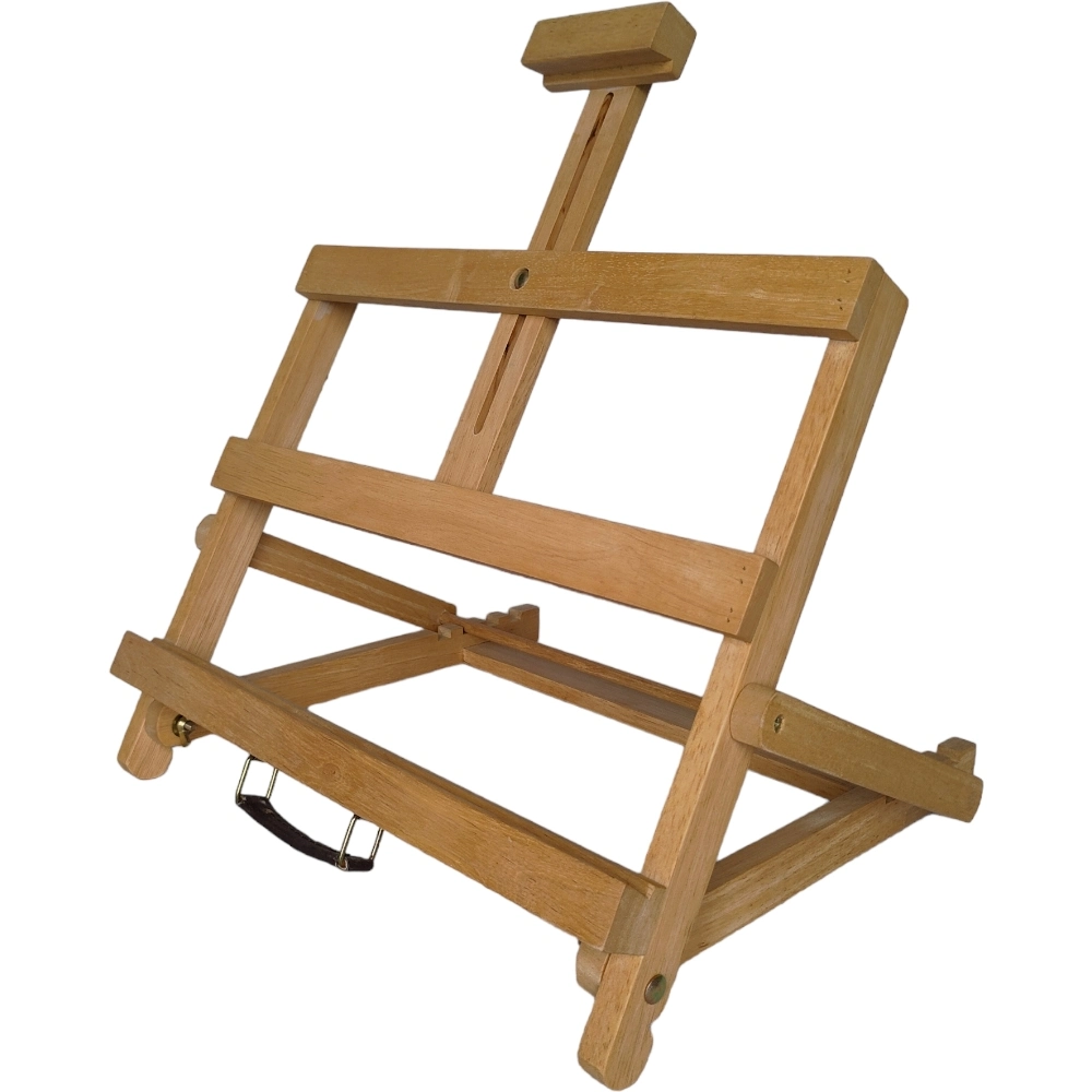 Artists Adjustable Tabletop Wooden H-Frame Studio Easel