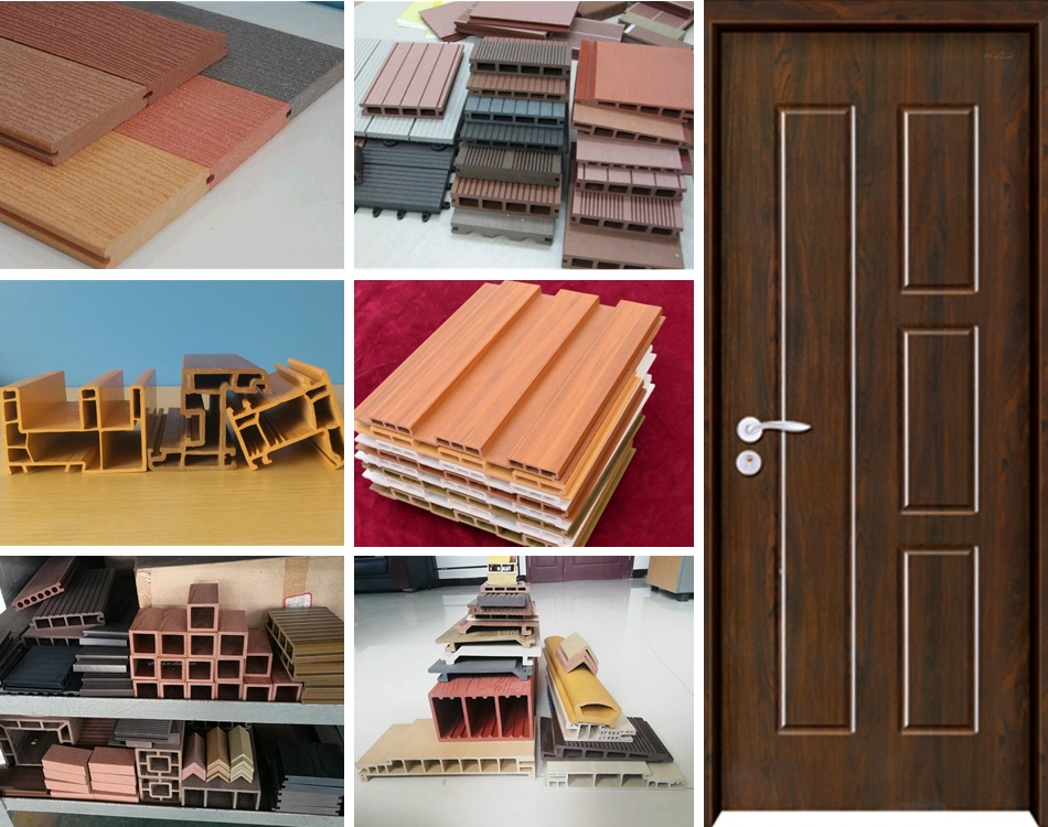 PVC PE WPC Composite Decking Floor Fence Post Window and Door Panel Frame Profile Manufacturing Extrusion Machinery