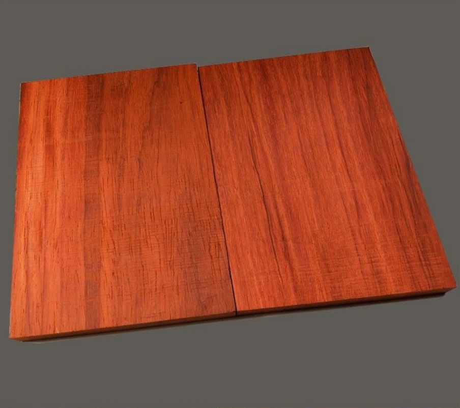 Safflower Pear Wood Wood Square Planks Carved Wood Logs Mahogany Tabletop Plaque Material Sheet Straight