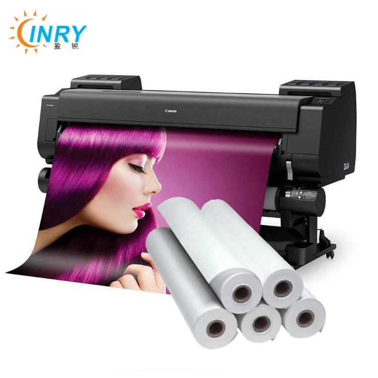 Waterproof 100% Polyester Canvas Inkjet Plotter Art Canvas Rolls