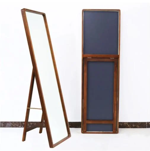 Modern High-Quality Wood-Framed Dressing Mirror for Home