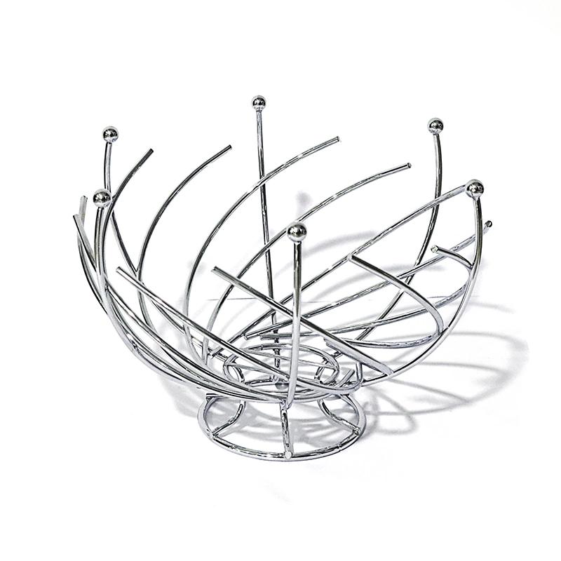 Goldmak Creative Metal Display Rack Fruit Basket Wire Rack Counter Display Stand