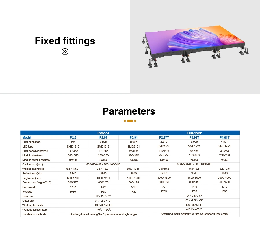 Outdoor Indoor Event Wedding Party Stage Digital Video Player LED Screen Display SMD Advertising Rental LED Screen