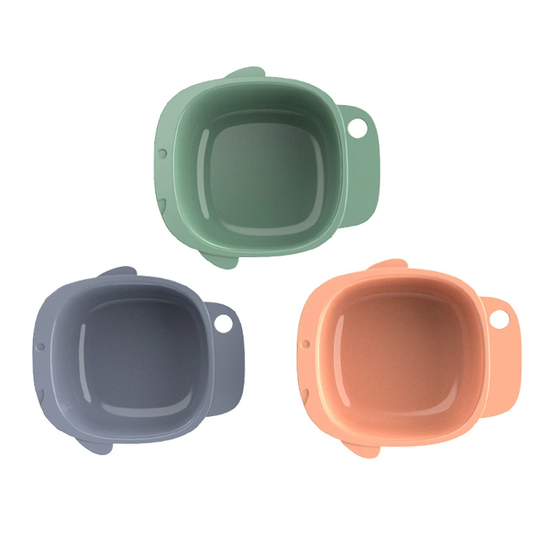 Factory Wholesale Baby Feeding Plastic Bowl with Lid