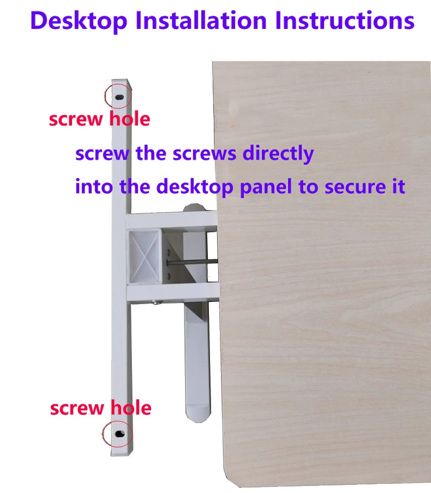 Height Adjustable Standing Office Desk Frame with Push Button Memory Controller