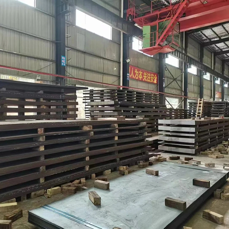 The Factory Directly Sells Large Inventory of Hot-Rolled Carbon Steel Plates for Marine Steel Plates The Thickness Can Be Customized and The Delivery Is Timely