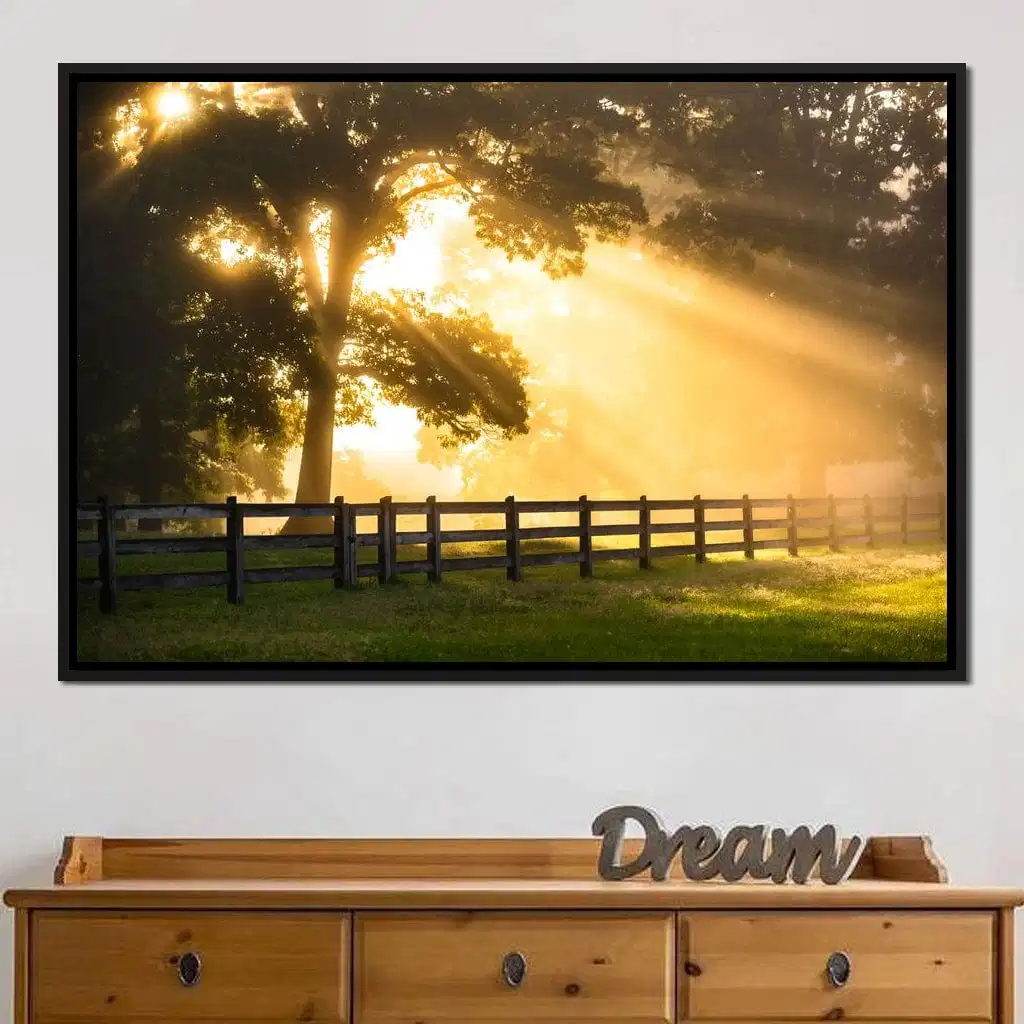 Home Decoration Original Oil Painting Scenery Canvas Print Landscape Wall Art