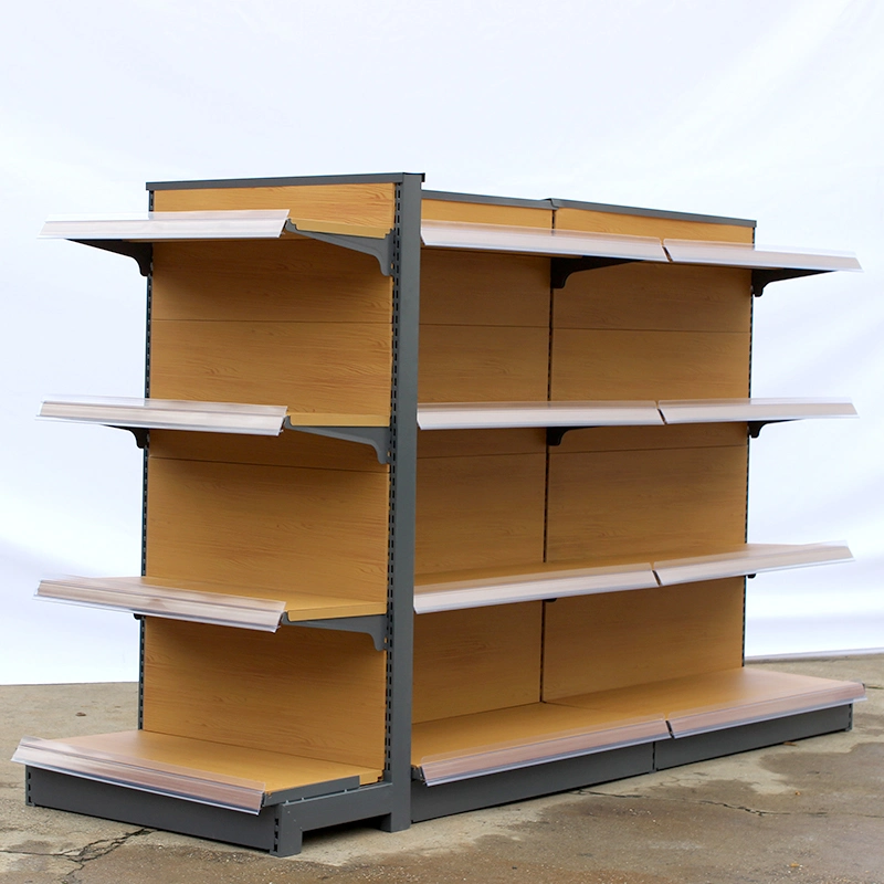 Store Supermarket Furniture Gondola Shelf Fruit Display Shelves Exhibition Stand