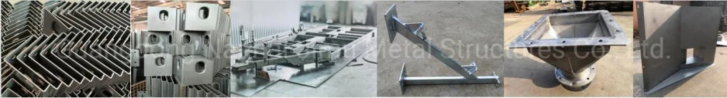 Hot DIP Galvanized Welded Ms Steel Metal Structure Frame