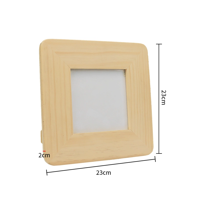 Wood Photo Frames Natural Rustic Solid Wooden Picture Frame Tabletop