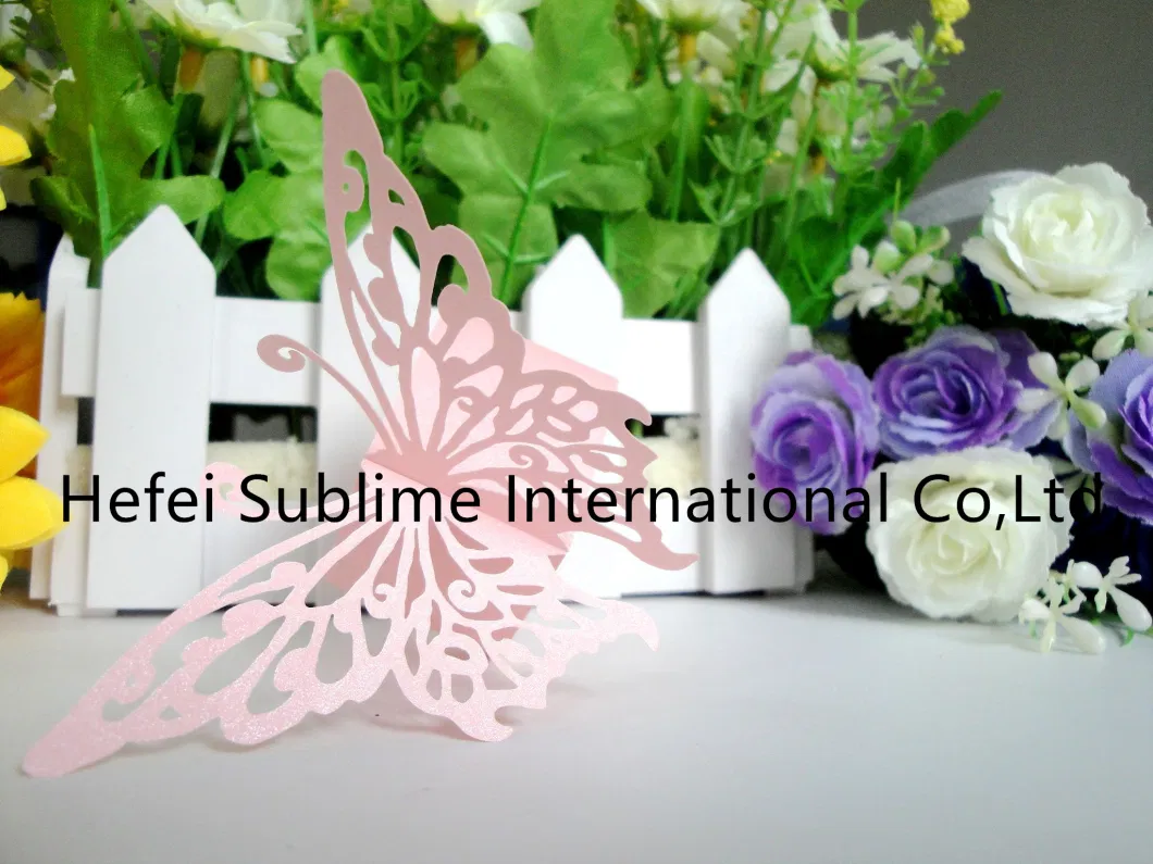 View Larger Imagesharebutterfly Laser Cut Napkin Holder Ring Paper Wedding Party Table Decorations