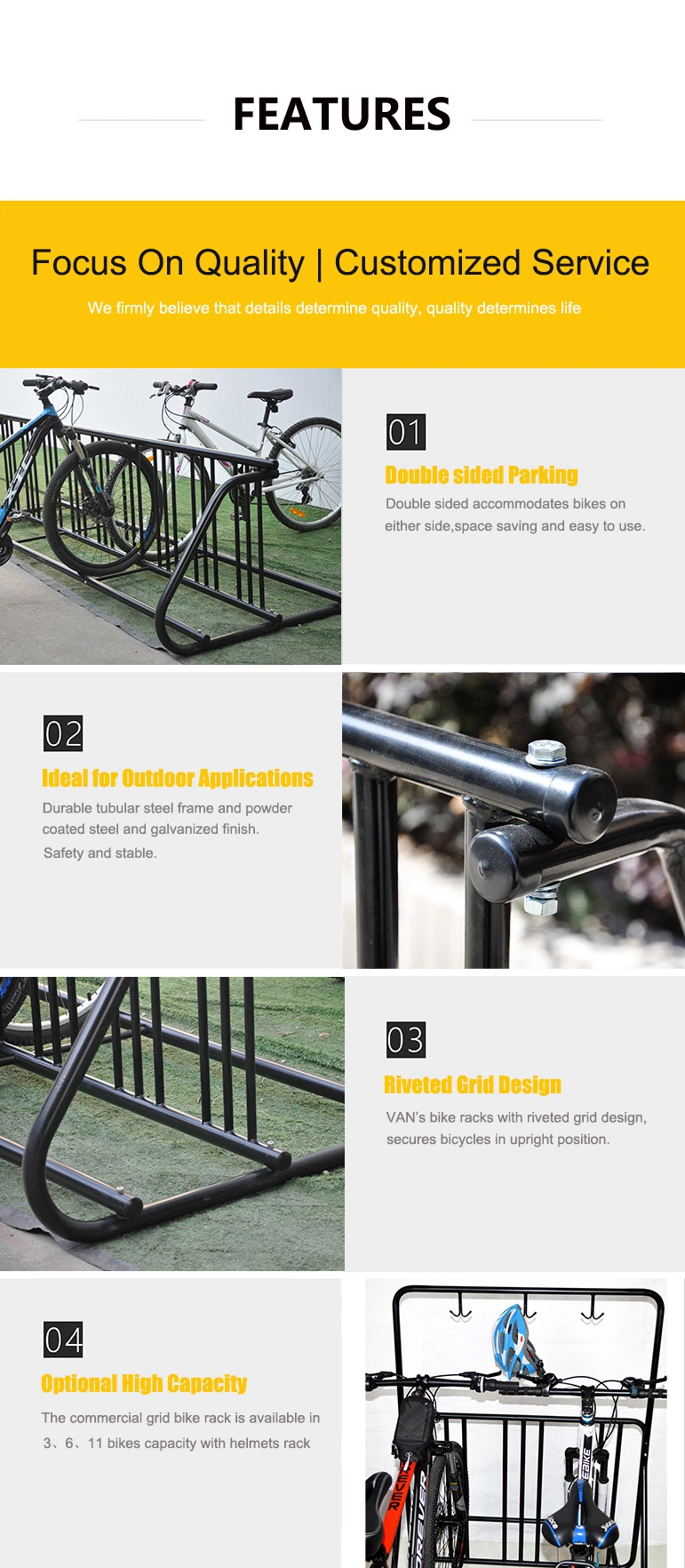 Special Hot Selling Antirust Multiple Bicycle Parking Rack Floor Stand Bike Holder