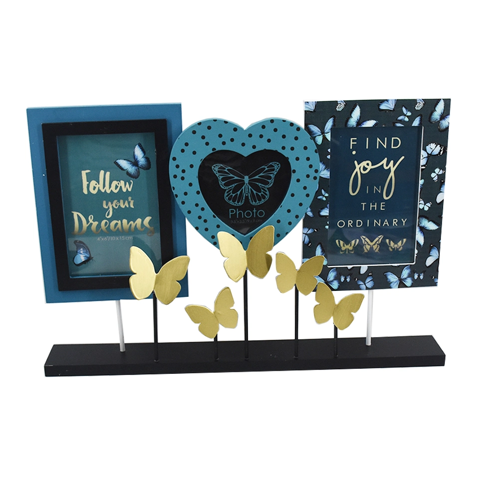 Wall Fancy Modern Butterfly Memorial Photo Frames