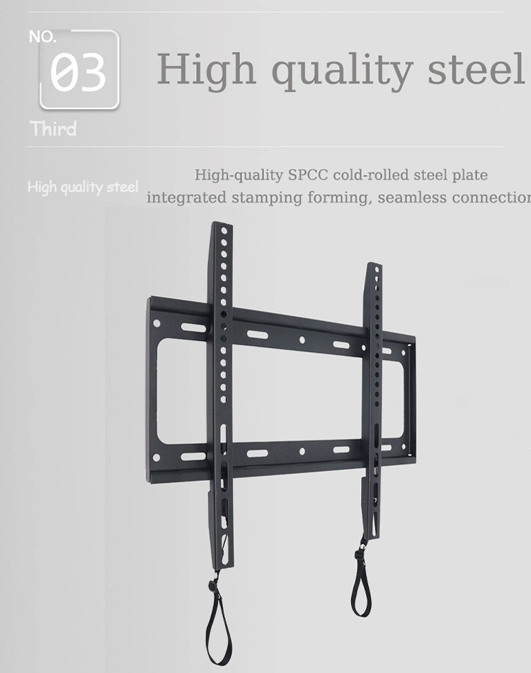 Hot Selling Fits 32-75 Inch Fixed TV Bracket LCD Universal TV Stand Cold Rolled Steel Plate Material Wall Hanging