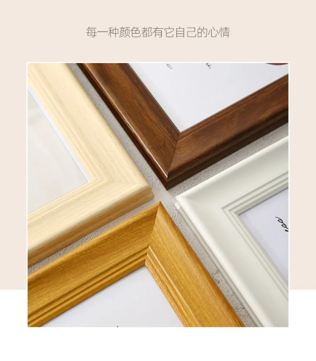 Christmas Amazon Hot Selling Solid Wood Photo Frame A4 Creative Wooden Frame