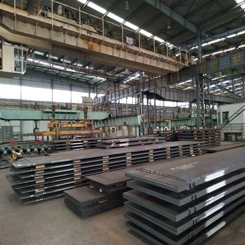 The Factory Directly Sells Large Inventory of Hot-Rolled Carbon Steel Plates for Marine Steel Plates The Thickness Can Be Customized and The Delivery Is Timely