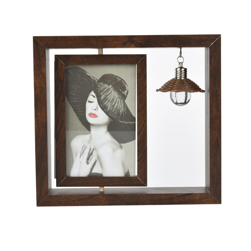 Luxury Photo Frame for Single 4X6 Photo with Light