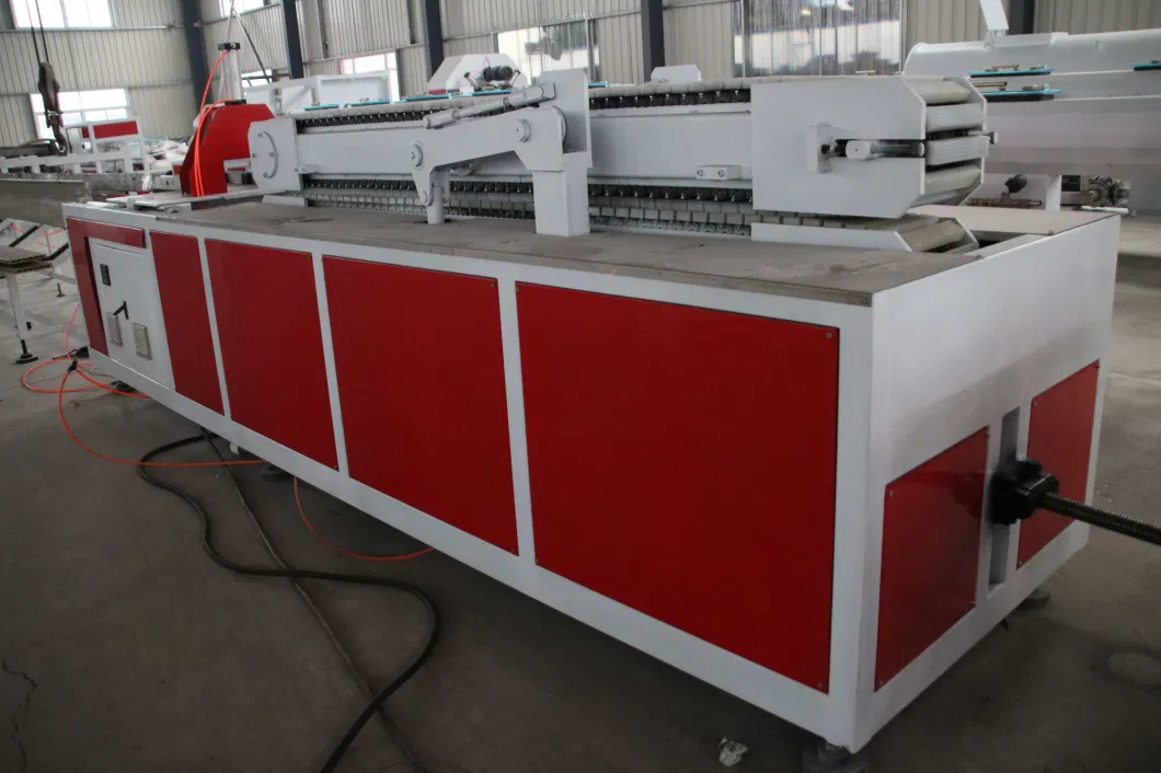 Wood-Plastic Decking Machine Door Panel Wall Board Floor Fence Post WPC Profile Extrusion Line Plastic Extruder Machine