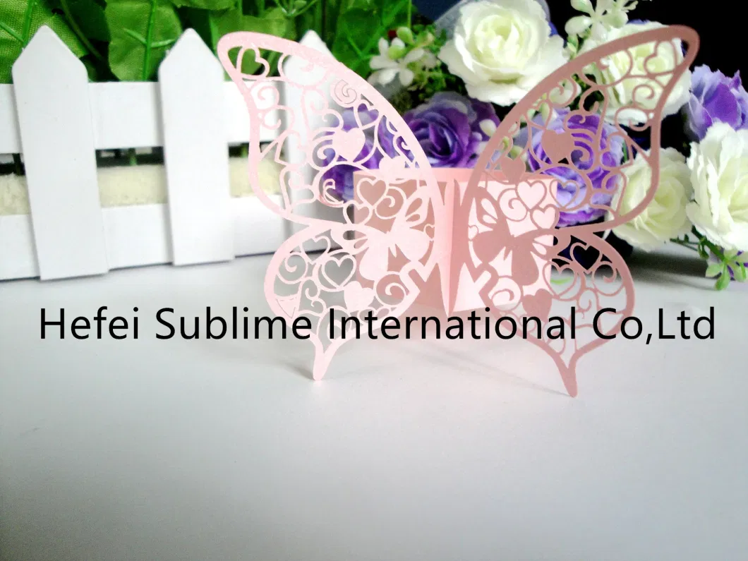 View Larger Imagesharebutterfly Laser Cut Napkin Holder Ring Paper Wedding Party Table Decorations