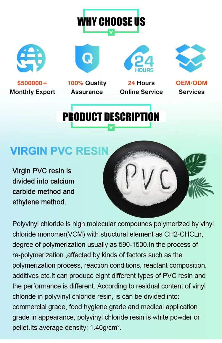 Recycled Polyvinyl Chloride Powder Resin PVC for Window Frame