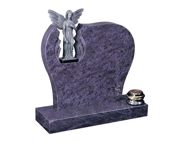 Natural Granite Stone Open Book Gravestone Memorial Plaques for Outside