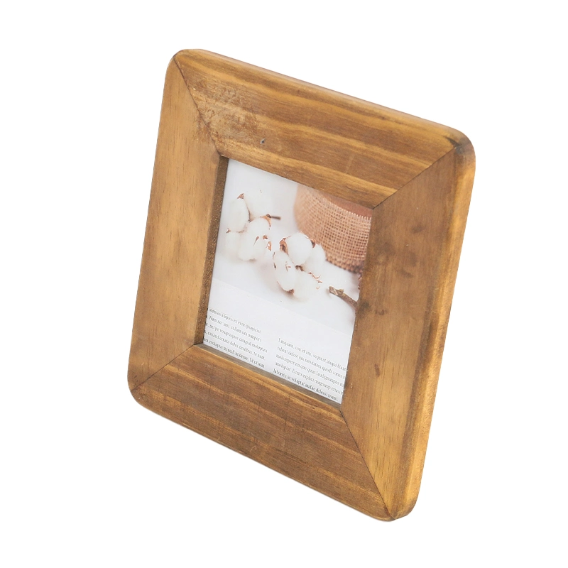 Factory Wholesale Customized Family 4X6 5X7 8X10 Natural FSC Oak Wall Wood Photo Frame Picture Frame