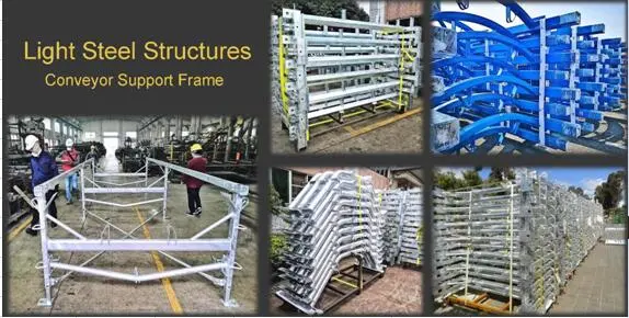 Hot DIP Galvanized Welded Ms Steel Metal Structure Frame