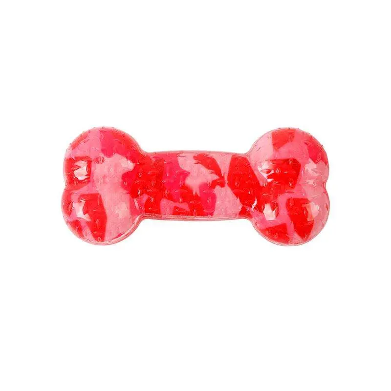 Fashionable New Design and Color Texture Four Colors Non-Woven Pet Dog Bone Toy