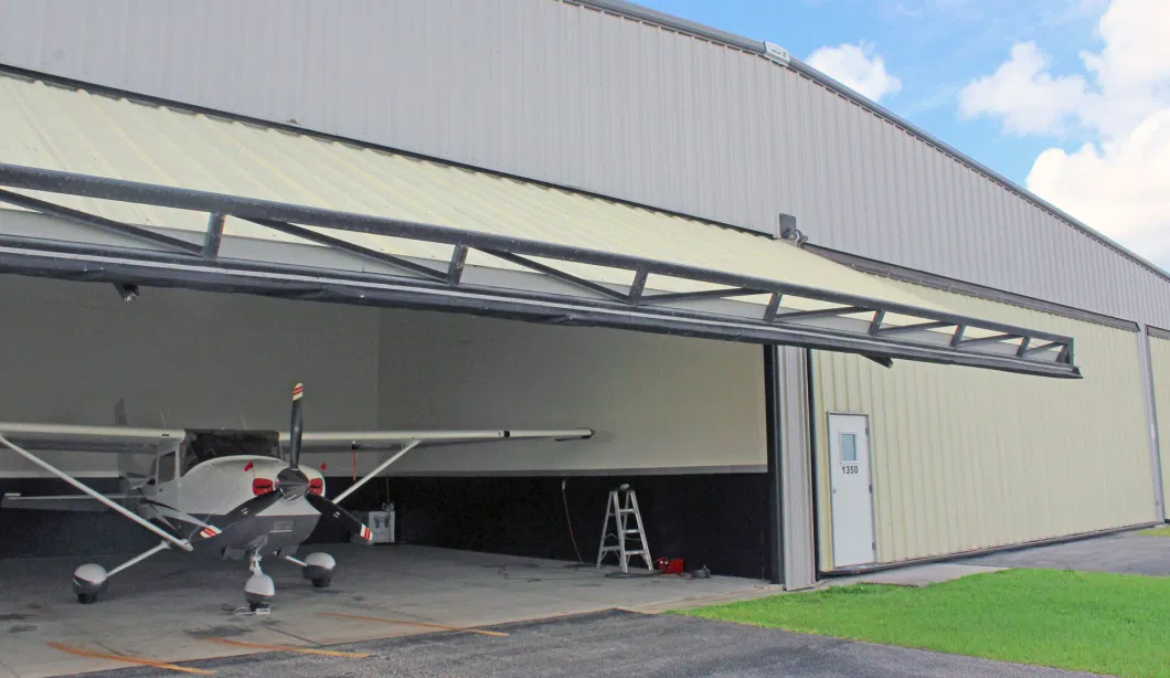 Prefabricated Outdoor Steel Structure Airplane Hangar Aircraft Professional Design Galvanized Frame for Structural Steel Building