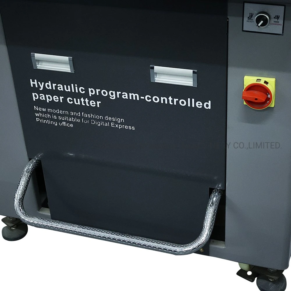 Multiple Paper Cutter Hydraulic Program Controlled Paper Cutting Machine Sbosto Paper Cutter