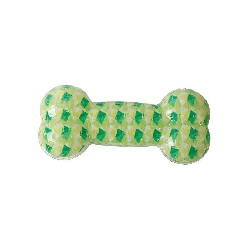 Fashionable New Design and Color Texture Four Colors Non-Woven Pet Dog Bone Toy