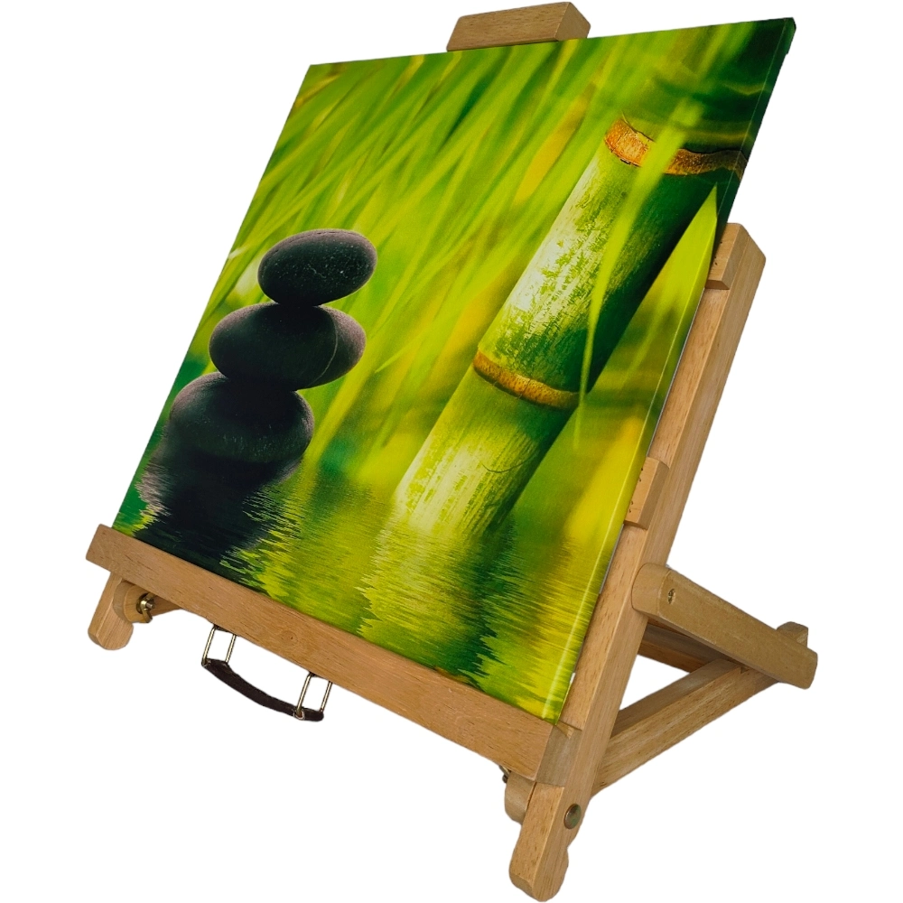 Artists Adjustable Tabletop Wooden H-Frame Studio Easel