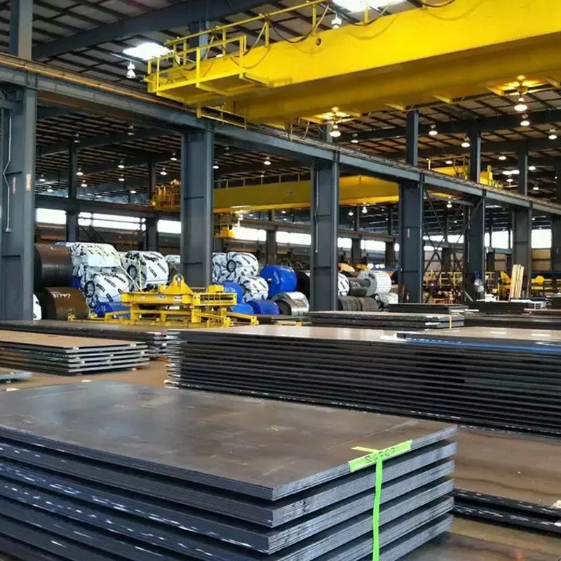 The Factory Directly Sells Large Inventory of Hot-Rolled Carbon Steel Plates for Marine Steel Plates The Thickness Can Be Customized and The Delivery Is Timely