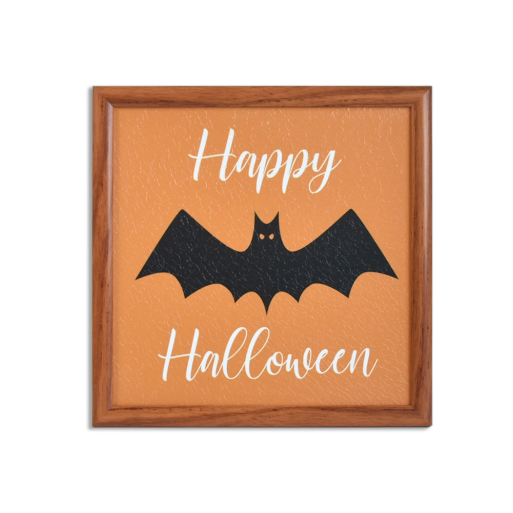 Halloween Plastic Wall Frame Decor, Wall Sign, Wall Plaque