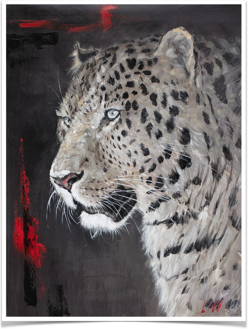 Cheetah Canvas Wall Art Modern Artwork for Home Decorations