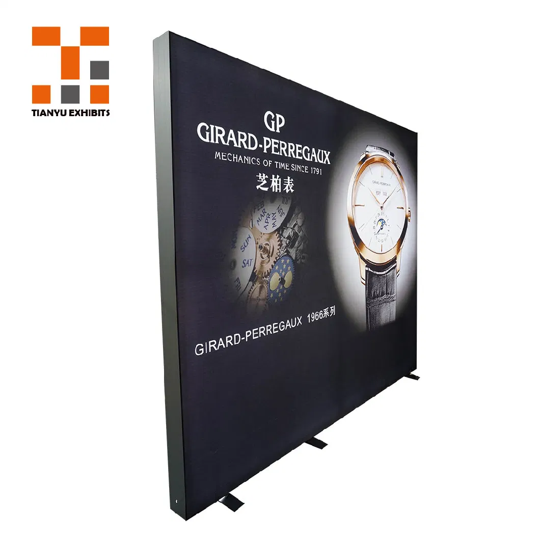 Trade Show Advertising Fabric Seg Aluminum Profile Picture Frameless LED Backlit Light Box